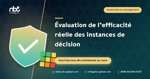 Évaluation de l’efficacité réelle des instances de décision