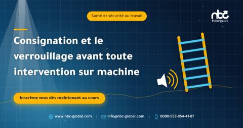 Consignation et le verrouillage avant toute intervention sur machine