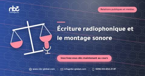 Écriture radiophonique et le montage sonore