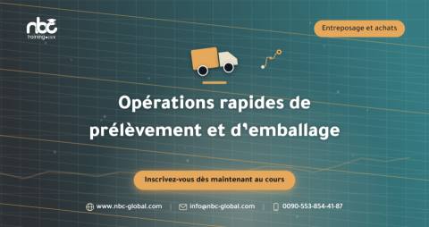 Opérations rapides de prélèvement et d’emballage