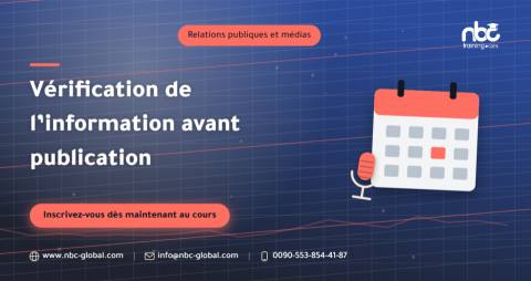 Vérification de l’information avant publication