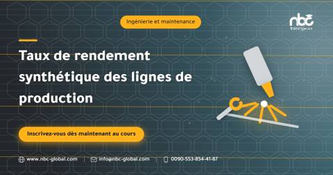 Taux de rendement synthétique des lignes de production