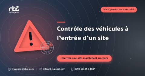 Contrôle des véhicules à l’entrée d’un site
