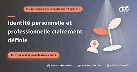 Identité personnelle et professionnelle clairement définie