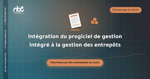 Intégration du progiciel de gestion intégré à la gestion des entrepôts