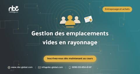 Gestion des emplacements vides en rayonnage