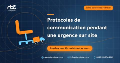 Protocoles de communication pendant une urgence sur site