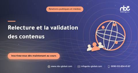 Relecture et la validation des contenus