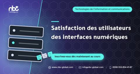Satisfaction des utilisateurs des interfaces numériques
