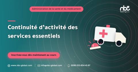 Continuité d’activité des services essentiels