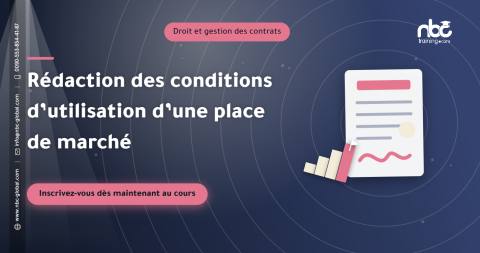 Rédaction des conditions d’utilisation d’une place de marché