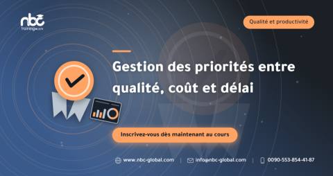 Gestion des priorités entre qualité, coût et délai