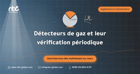 Détecteurs de gaz et leur vérification périodique