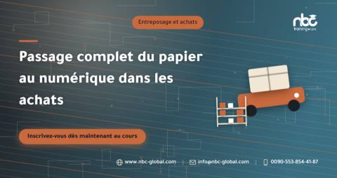 Passage complet du papier au numérique dans les achats