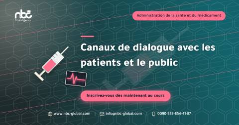 Canaux de dialogue avec les patients et le public