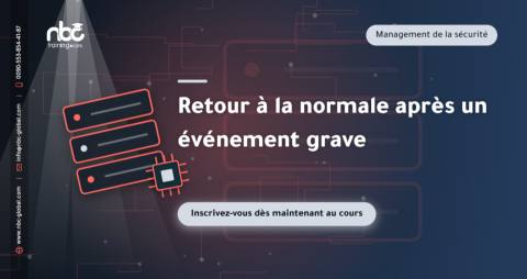 Retour à la normale après un événement grave