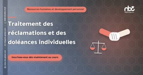 Traitement des réclamations et des doléances individuelles