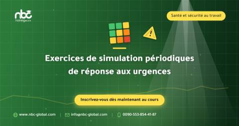 Exercices de simulation périodiques de réponse aux urgences