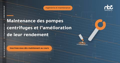 Maintenance des pompes centrifuges et l’amélioration de leur rendement