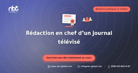 Rédaction en chef d’un journal télévisé
