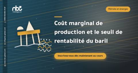 Coût marginal de production et le seuil de rentabilité du baril