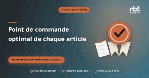 Point de commande optimal de chaque article