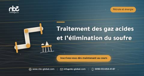 Traitement des gaz acides et l’élimination du soufre