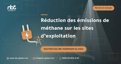 Réduction des émissions de méthane sur les sites d’exploitation