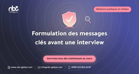 Formulation des messages clés avant une interview