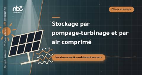 Stockage par pompage-turbinage et par air comprimé