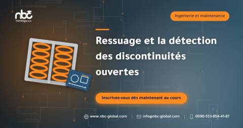 Ressuage et la détection des discontinuités ouvertes