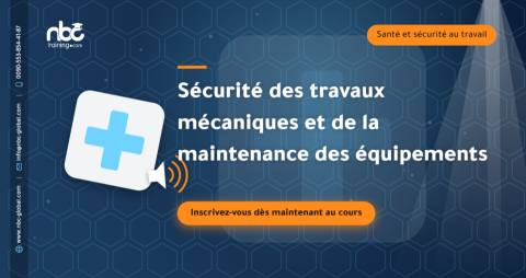 Sécurité des travaux mécaniques et de la maintenance des équipements
