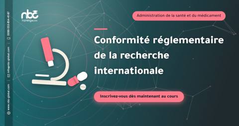 Conformité réglementaire de la recherche internationale