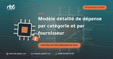 Modèle détaillé de dépense par catégorie et par fournisseur