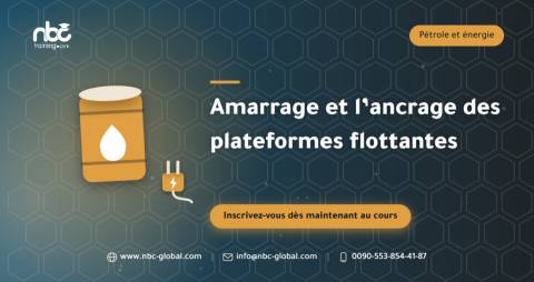 Amarrage et l’ancrage des plateformes flottantes
