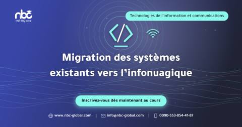 Migration des systèmes existants vers l’infonuagique