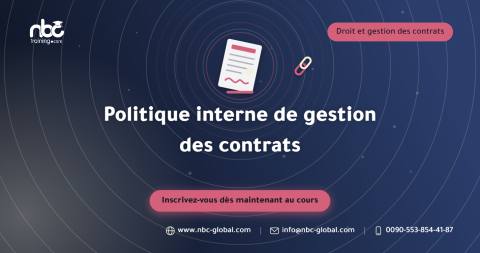 Politique interne de gestion des contrats