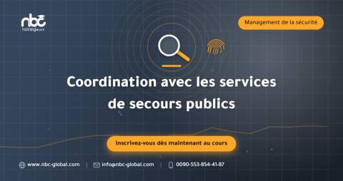 Coordination avec les services de secours publics