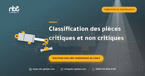 Classification des pièces critiques et non critiques