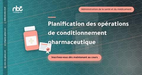 Planification des opérations de conditionnement pharmaceutique