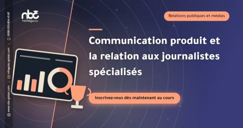 Communication produit et la relation aux journalistes spécialisés
