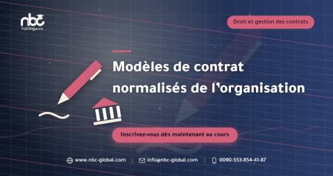 Modèles de contrat normalisés de l’organisation