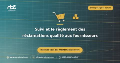 Suivi et le règlement des réclamations qualité aux fournisseurs