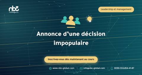 Annonce d’une décision impopulaire