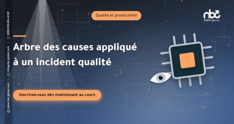Arbre des causes appliqué à un incident qualité