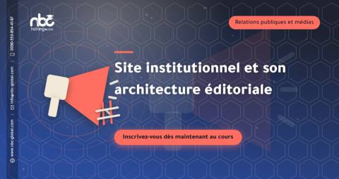 Site institutionnel et son architecture éditoriale
