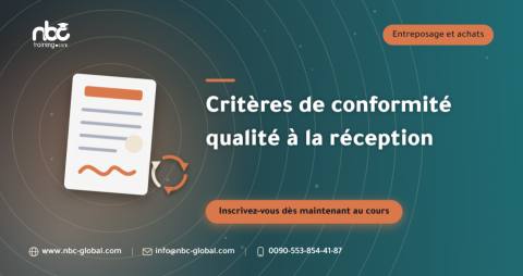 Critères de conformité qualité à la réception