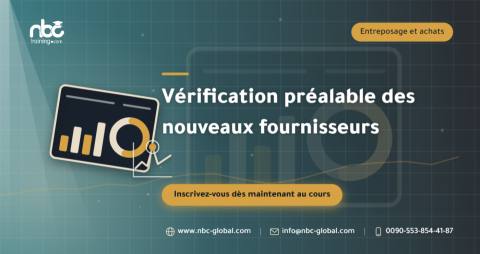 Vérification préalable des nouveaux fournisseurs