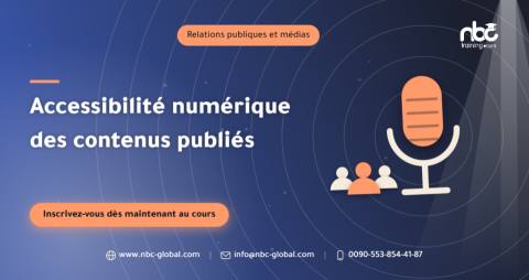 Accessibilité numérique des contenus publiés