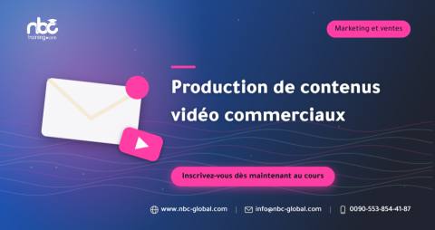 Production de contenus vidéo commerciaux